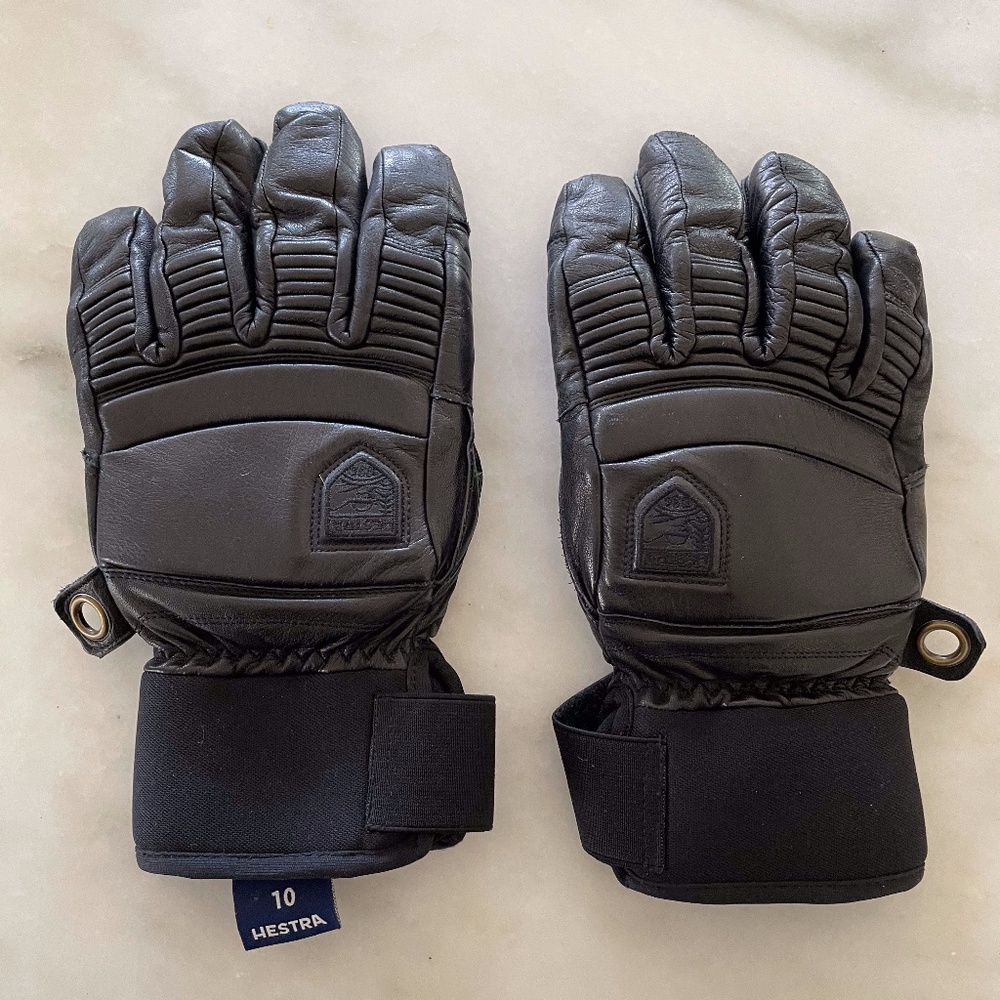HESTRA Men's Leather Fall Line 5-finger